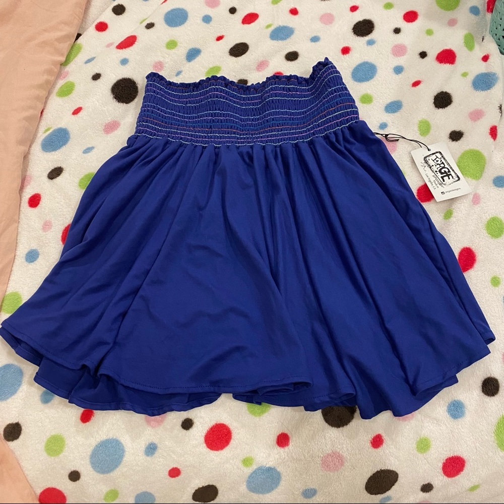 Pants store blue skirt